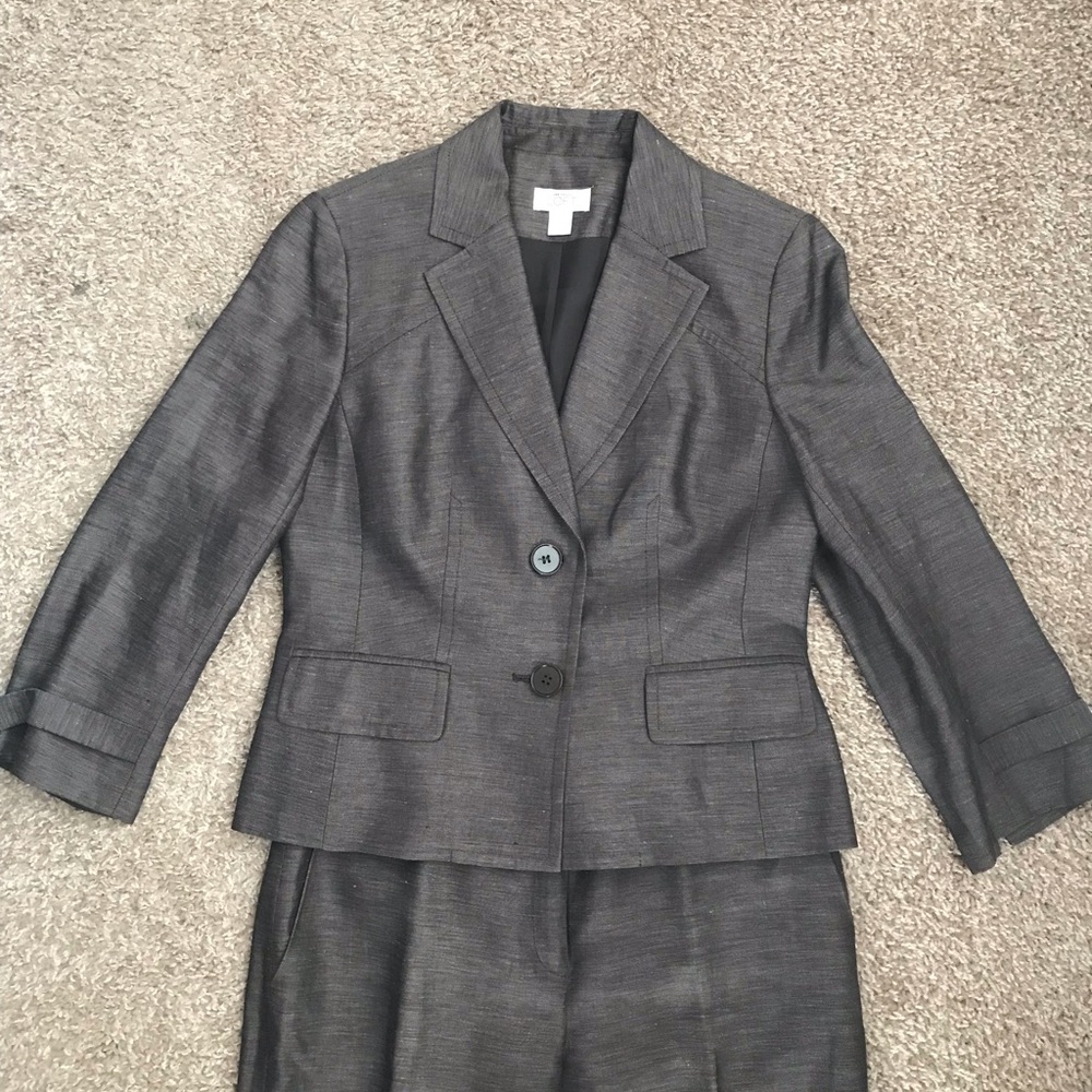 Ann Taylor LOFT silk suit